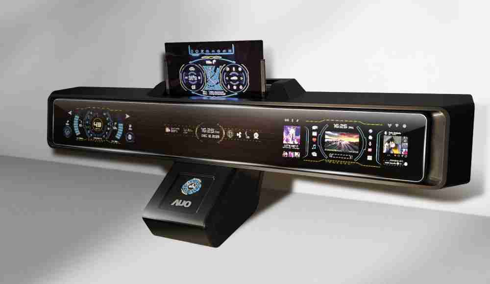 918.COMMicro LED沉浸式车舱显示方案结合 可卷式、、可伸缩的Micro LED应用并可呈现不同的质感纹路，，展现人性化设计