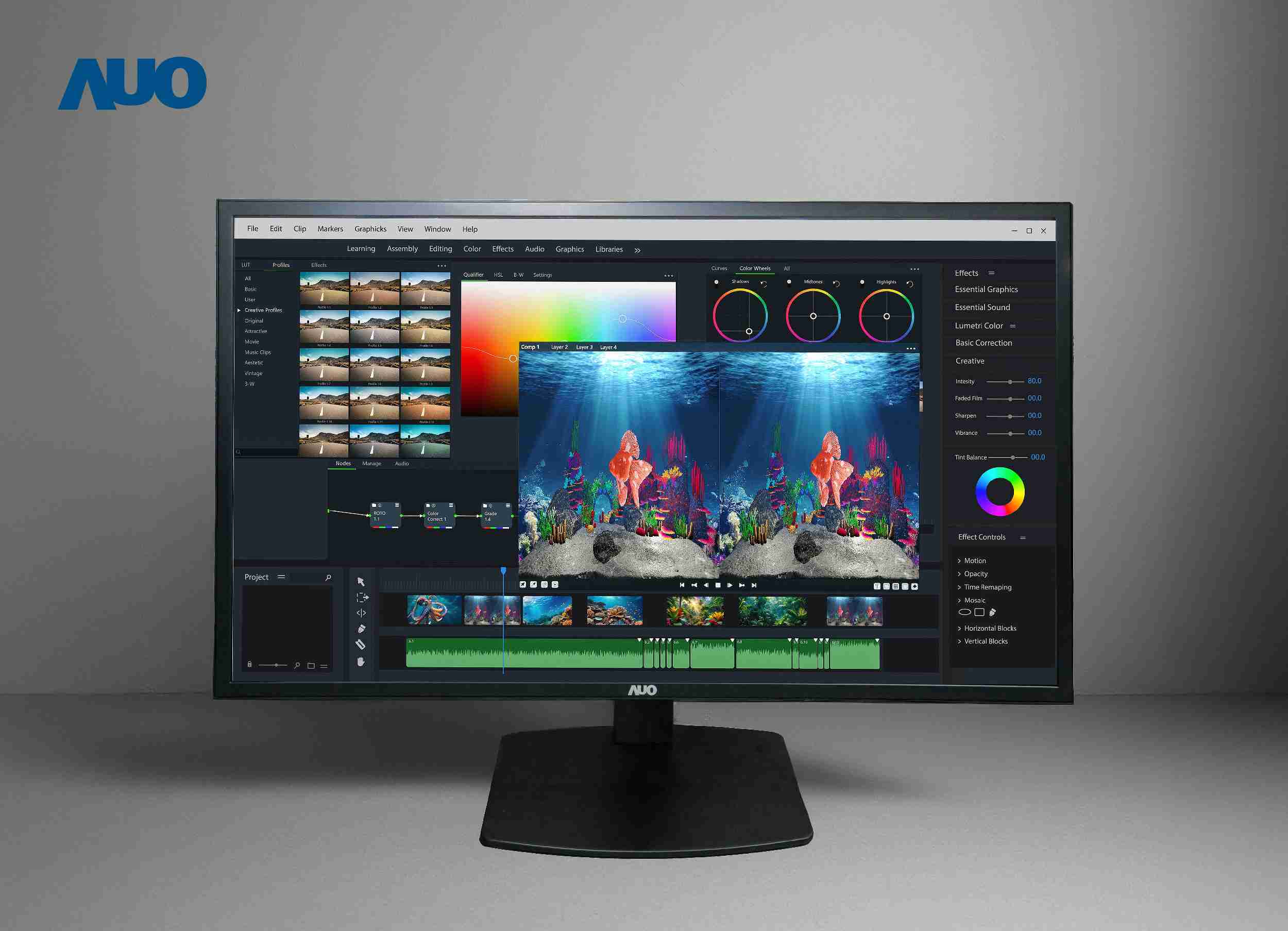 918.COM开发32吋2D/3D专业桌上型显示器，，，，拥有8K4K超高分辨率，，，，并以低串扰算法优化3D显示效果，，，，搭载自动眼球追踪功能，，，，能实时调整3D图像，，，，进行实时2D与3D无缝共存窗口，，，，提供图像设计工作者突破二维接口的崭新工作氛围与效率